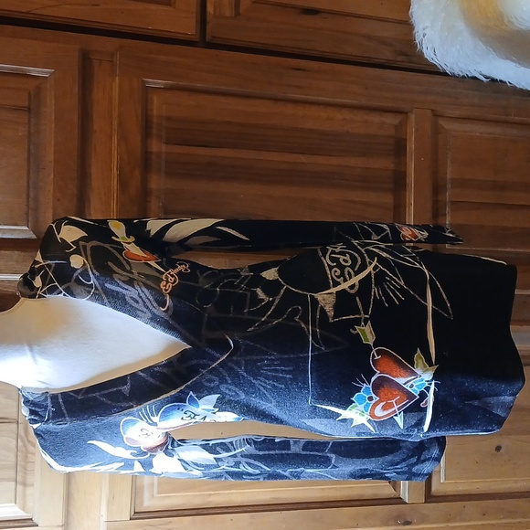 ED HARDY HOODED DRESS/SWEATER  SIZE M - Picture 8 of 16